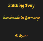 Stitching Pony € 85,00