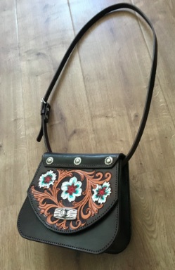 Tooled bag colored
